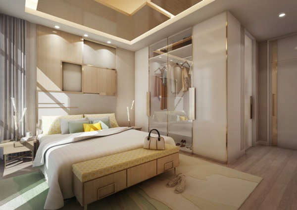 Modern luxary master bedroom